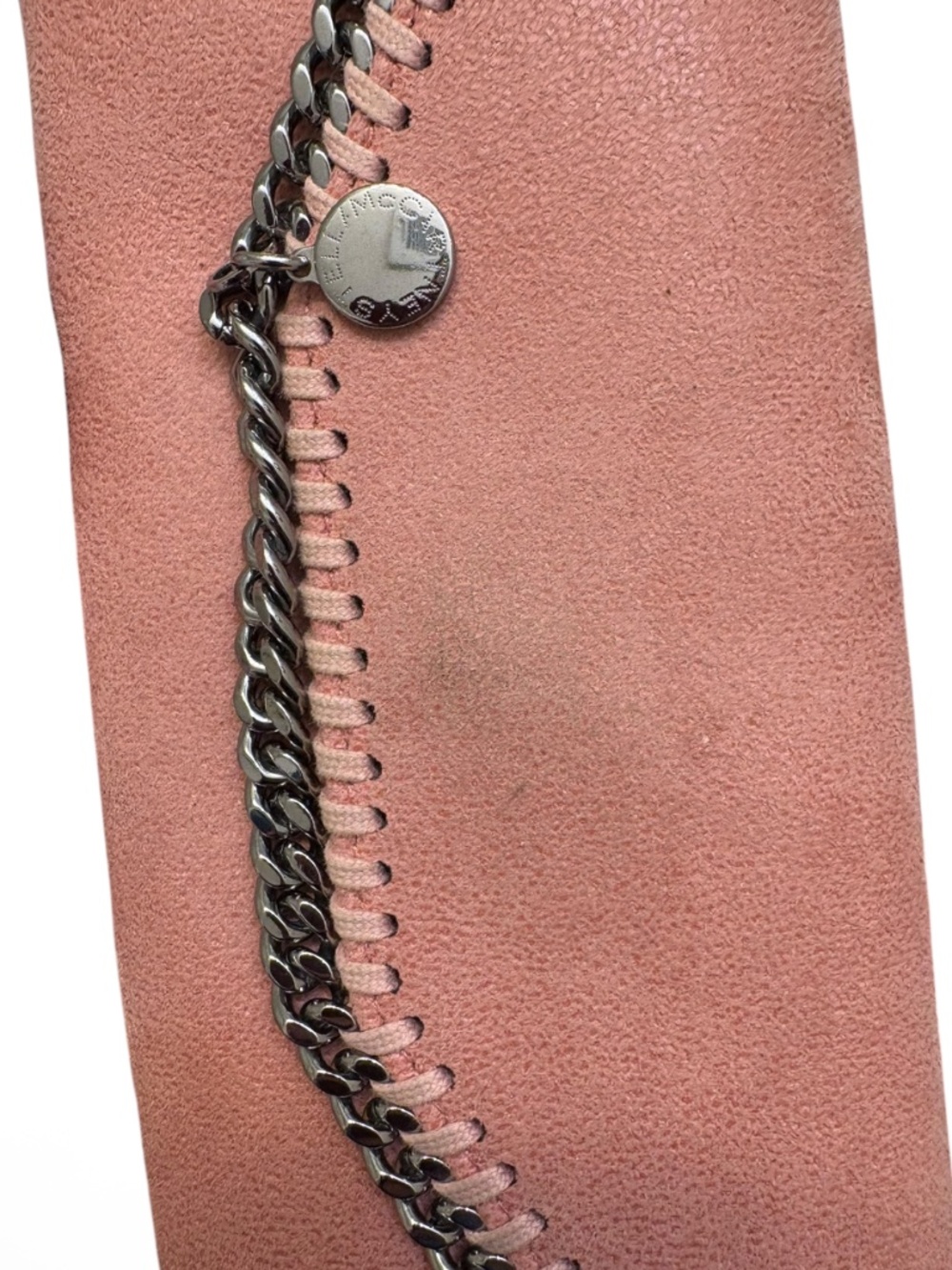 Stella McCartney pink fabella clutch wallet bag - Picture 2 of 10